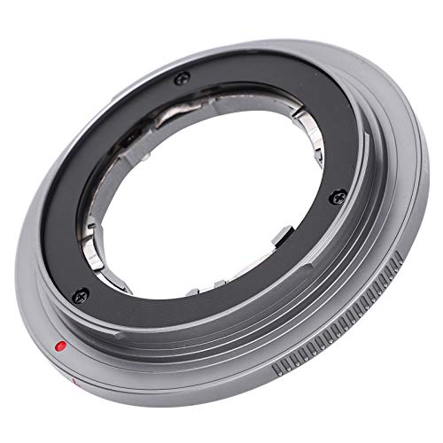 Bindpo M-GFX-Adapterring, manueller Fokuslinsenkonverter aus Aluminiumlegierung für Leica M-Objektiv für Fuji GFX 50R 50S 100-Kamera