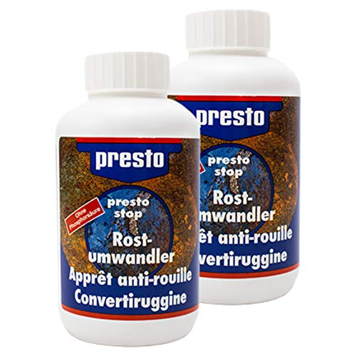 Presto 2X 603086 ROSTUMWANDLER GRUNDIERUNG Fahrzeuge Maschinen ANLAGEN 250 ml