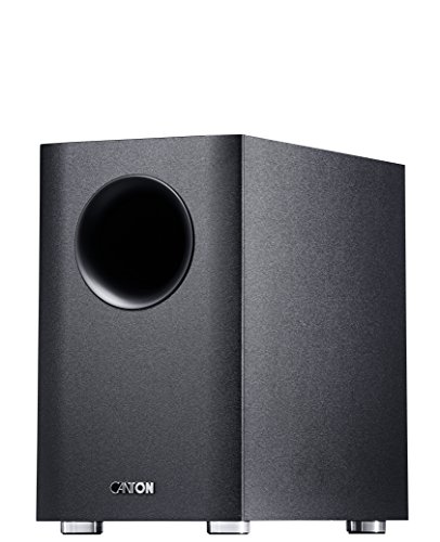 Canton AS 2020 SC HiFi Subwoofer Schwarz 100 W 38 Hz - 150 Hz