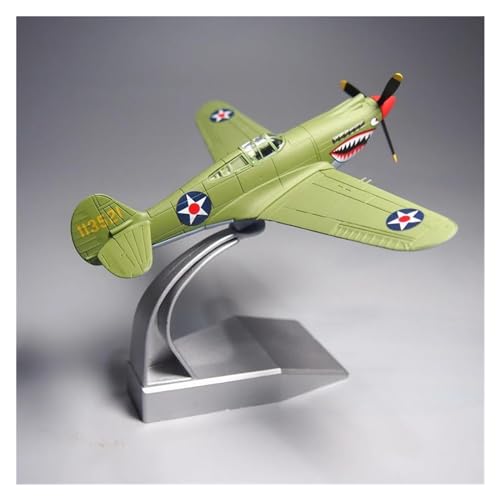Aerobatic Flugzeug Für Den Zweiten Weltkrieg P40B Tomahawk Legierung Militär Kampfflugzeug Modell Militär Sammeln Spielzeug Maßstab 1:72