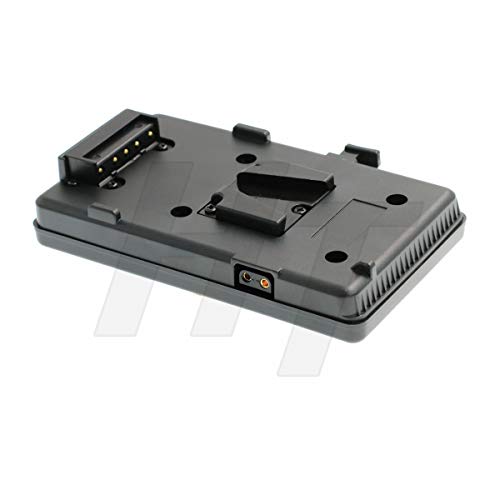 V-Mount Akkuhalterung auf 3-Stud Gold Mount Plate Adapter Converter für Panasonic Kamera Anton Bauer IDX D-Tap Ausgang (A-GP-S)