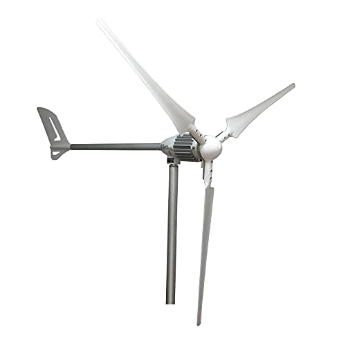 Wind Turbine Generator ISTABREEZE i-1000 Watt 48 Volt Windkraftanlage - Flügel in weiß Windgenerator (1000 Watt 48 Volt)