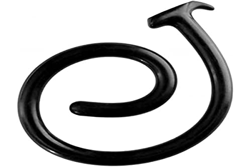 Ass Snake Dildo - 100 cm - Black
