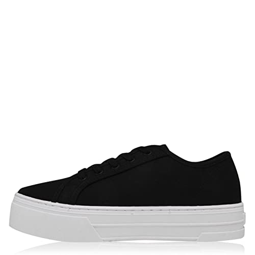 Levi's Damen Tijuana Sneaker, Schwarz (Regular Black 59), 37 EU