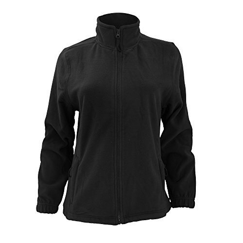 SOLS Damen North Fleece-Jacke mit durchgehendem Reißverschluss (Small) (Vintage Schwarz) S,Vintage Schwarz