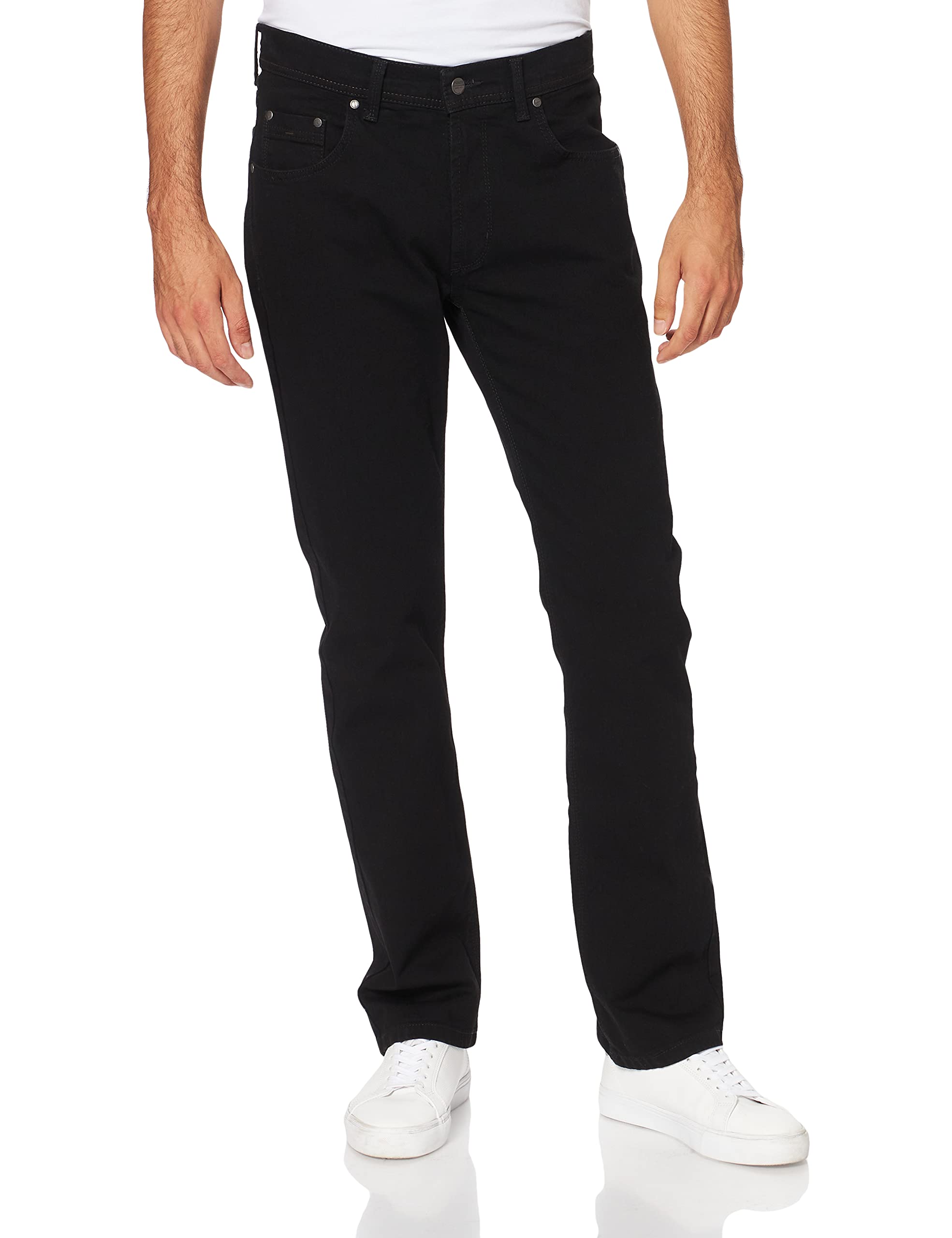 Pioneer Herren Rando Jeans, Black, 38W / 32L
