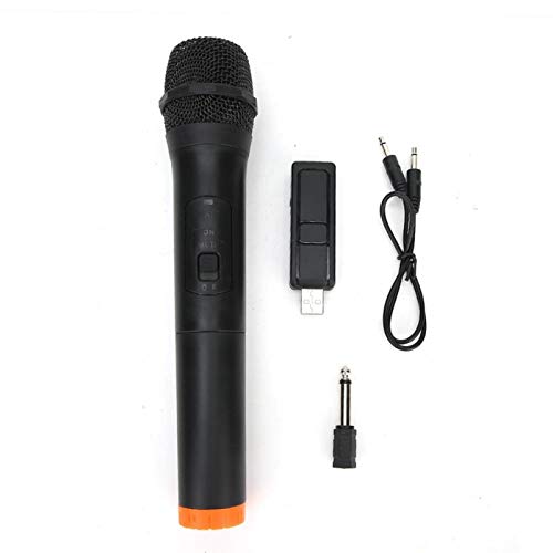 Bewinner1 Drahtloses Mikrofon, UKW-Universalmikrofon Starkes professionelles Fifine-Handmikrofon für Karaoke Nights House Parties, USB-Empfangsmikrofon