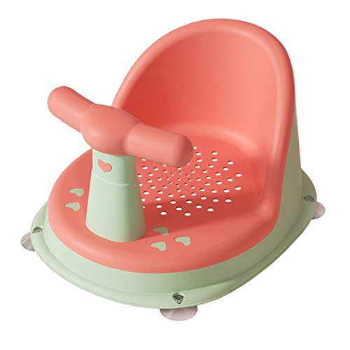 Baby-Badewannensitz mit Saugnapf, Baby-Badewannensitz mit Anti-Rutsch-Matte, Sit-Up-Badesaugnapf, Badesitz für Jungen und Mädchen oder Kinder, Duschstabilität