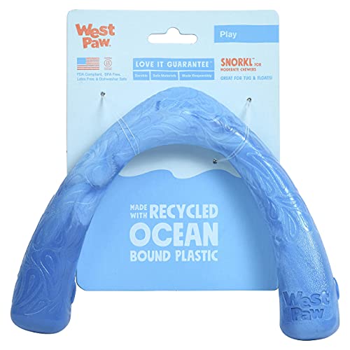 WestPaw Dog Spielzeug Seaflex Snorkl L blau