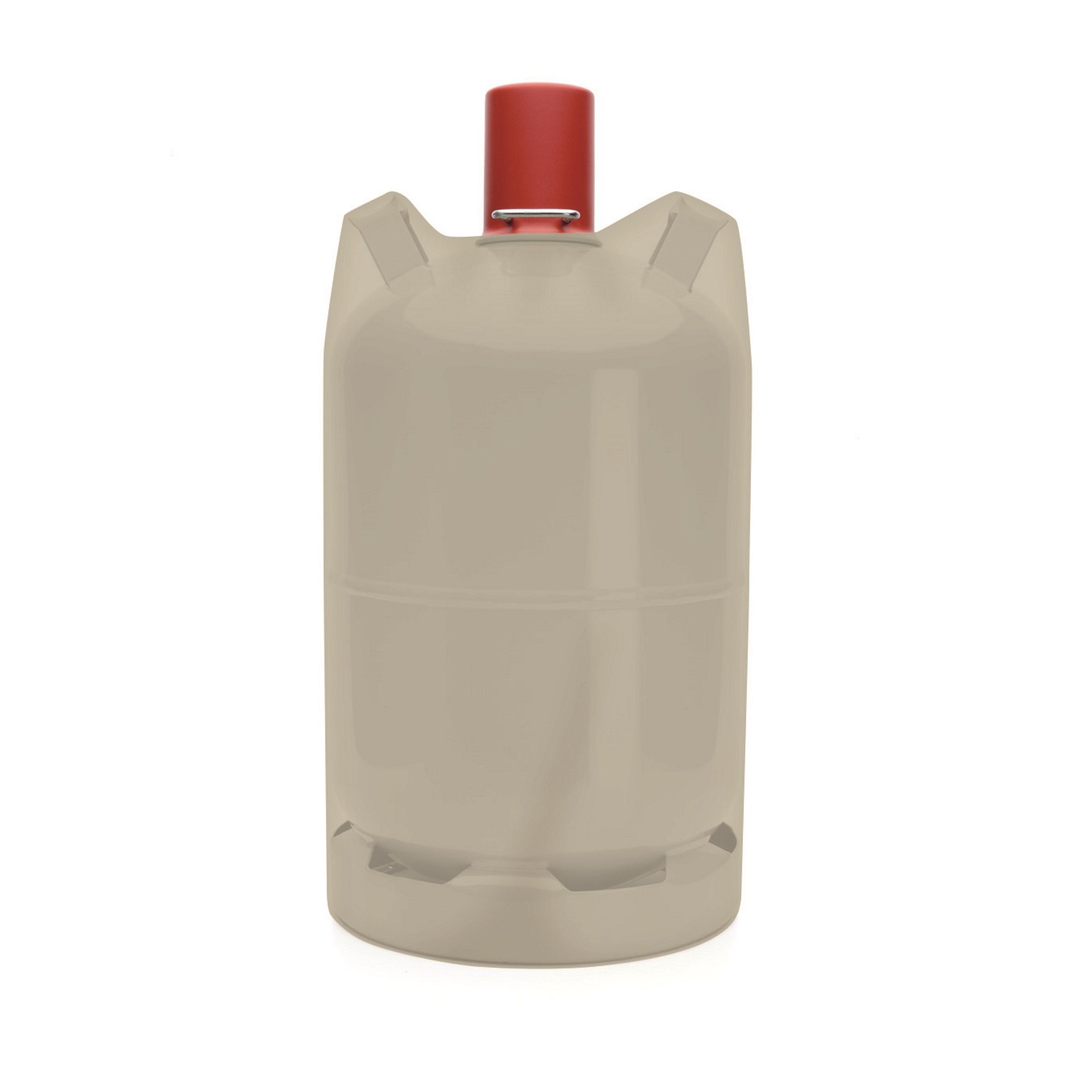 tepro Abdeckhaube Universal für Gasflasche 5 kg, beige (24 x 24 x 45 cm)