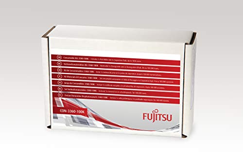 FUJITSU Includes 1x Pick Roller and 2X Separation Pads Estimated Life Up to 100K scans