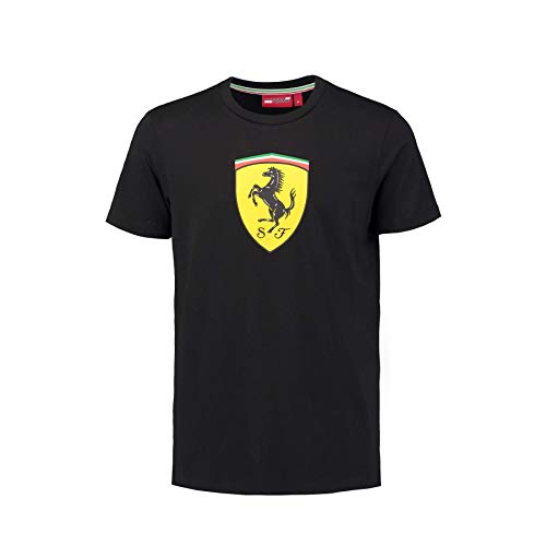 Scuderia Ferrari Camiseta Clásica Negra XL