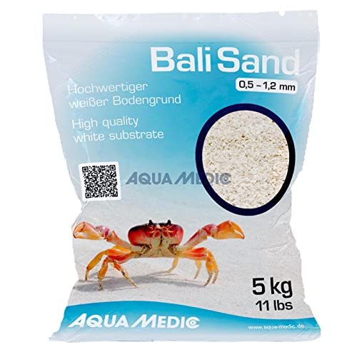 AQUAMEDIC Wasserbehandlungen für Aquarien Bali Sand 5 kg 0,5-1,2 mm