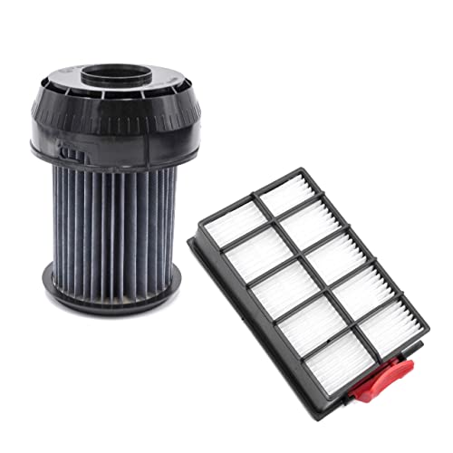 vhbw Filter-Set kompatibel mit Bosch BGS 6-220AU (Serie 01 bis 04), 6220 GB/01 Staubsauger - 2x Filter (HEPA-Filter, Lamellenfilter)