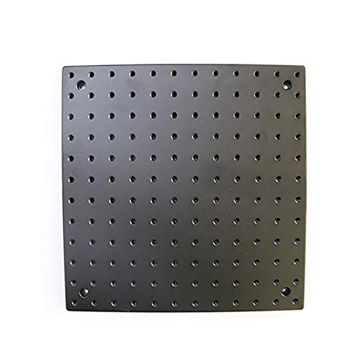 Toplionace Optische Platte Flaches Hartes Aluminium Waben Steckbrett Experimentelle Vibration Isolation Platform Workbench Anpassbar (300x300mm)