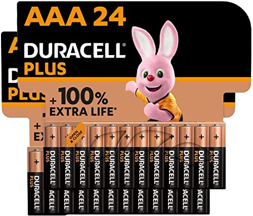 120x Duracell MN2400 Plus Power AAA Triple A Size Remote Battery Batteries