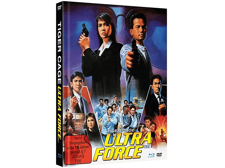 TIGER CAGE 1 aka ULTRA FORCE IV-COVER C Blu-ray