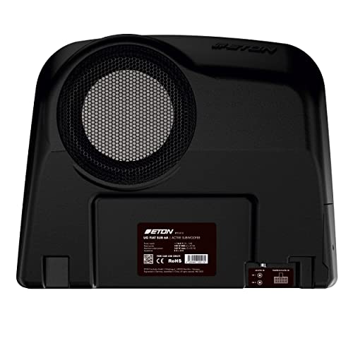 ETON UG FIAT SUB 6A – Aktivsubwoofer kompatibel mit FIAT Ducato III (auch Serie 8), aktive Bassbox bestückt mit 15 cm / 6“ Woofer und 160 Watt Verstärker, Plug & Play Einbau