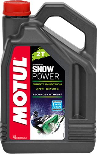 Motul 105888 Motoröl Snowpower 2T, 4 L