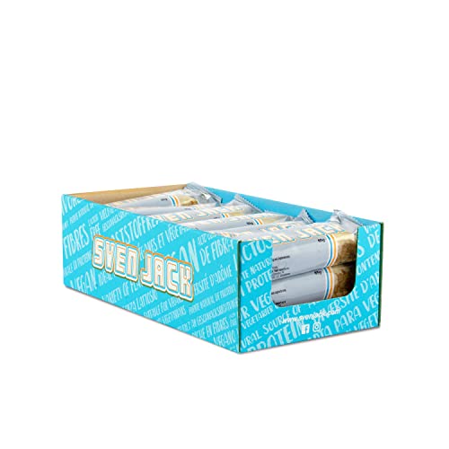 Sven Jack ( Energy Cake ) – Joghurt 36x 65g (2,34kg) - Original Haferflocken Energieriegel mit langkettigen Kohlenhydraten, weniger Zucker & mehr Energie für den Alltag - Fitness Cake & Oatmeal