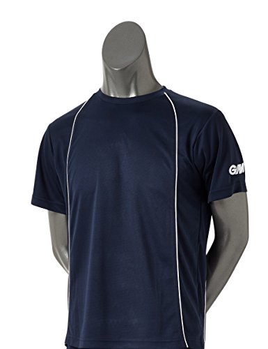 Gunn & Moore Herren Trainingsbekleidung T-Shirt, Navy, S