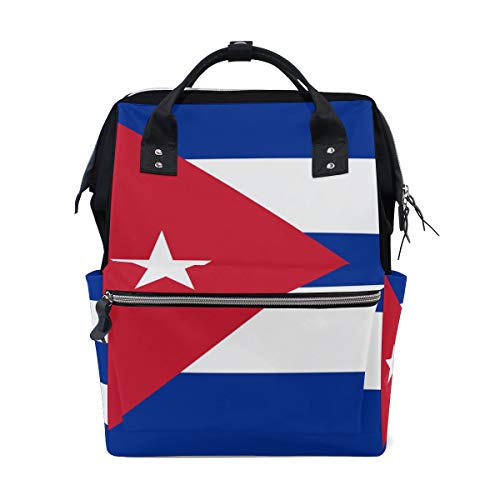Wickeltasche mit Kuba-Flagge für Mütter und Mütter