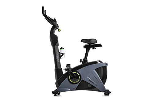 Zipro Erwachsene Magnetisches Fitnessbike Heimtrainer iConsole Rook bis 150kg Eine Schwungmasse von 10 kg, Schwarz, One Size
