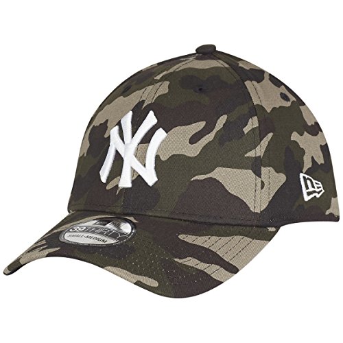 New Era 39Thirty Flexfit Cap - NY Yankees wood camo - XS/S