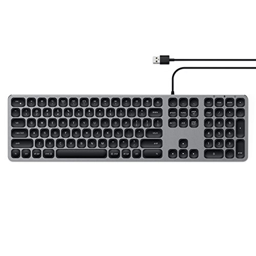 Satechi USB-Keyboard mit numerischem Keypad - Kompatibel mit iMac Pro, MacBook Air, iPad Pro & mehr