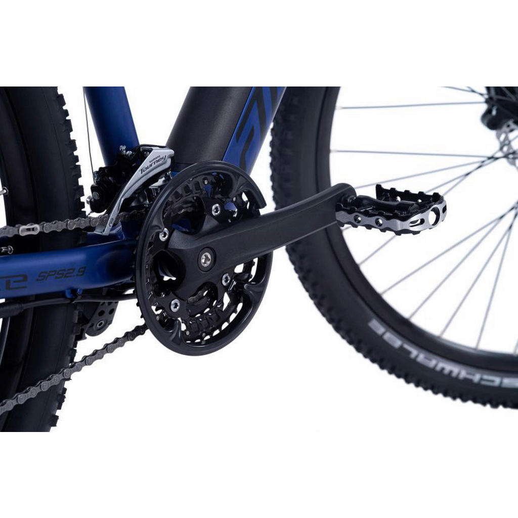 Adore E-Mountainbike Enforce 221E 29 Zoll Rahmenhöhe 49 cm 24 Gänge blau blau ca. 250 W ca. 36 V ca. 29 Zoll 3