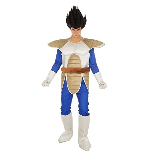 Generique - Dragon Ball Vegeta-Herrenkostüm Lizenz-Verkleidung bunt - M