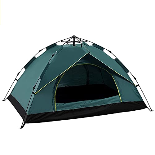 Campingzelt für 2–4 Personen, mit feuchtigkeitsbeständiger Unterlage und Hängematte, wasserdichtes und winddichtes Zelt für Outdoor, Wandern, Glamping, Bergsteigen und Reisen