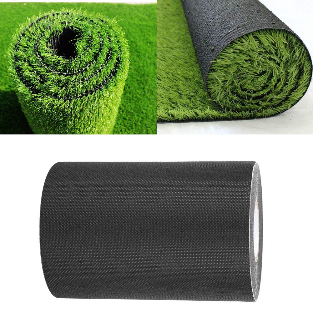 Kunstrasen-Nähband Artificial Grass Seam Tape Kunstrasenband Selbstklebender der Self-Adhesive Seaming Jointing Teppich-Rasen 150mm * 10m klebt für den Außenbereich, Garten, Rasen, Teppich