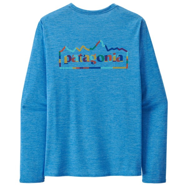 Patagonia - L/S Cap Cool Daily Graphic Shirt - Funktionsshirt Gr XXL blau