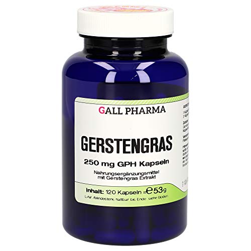 Gall Pharma Gerstengras 250 mg GPH Kapseln , 1er Pack (1 x 120 Stück)