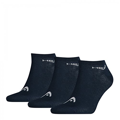 HEAD Unisex Sneaker Sportsocken 9er Pack, Größe:43-46;Farbe:Navy (321)