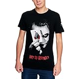 The Dark Knight - Why So Serious T-Shirt schwarz - S