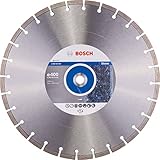Bosch Accessories Professional 1x Diamanttrennscheibe Standard for Stone (für Stein, Granit, Beton, Ø 400 x 20/25,40 x 3,2 x 10 mm, Zubehör für Tisch- & Benzinsägen)