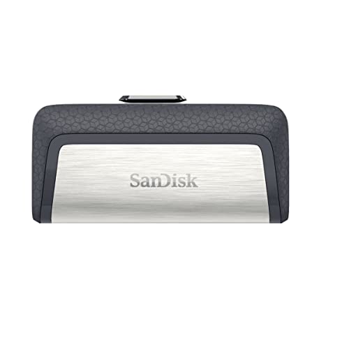 SanDisk Ultra Dual USB Type-C Laufwerk Smartphone Speicher 256 GB (Mobiler Speicher, USB 3.1, versenkbarer Doppelanschluss, 150MB/s Übertragungsraten, USB Laufwerk)