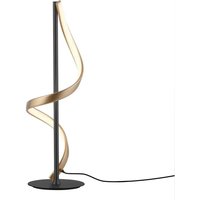 Paul Neuhaus LED Leuchte Q-Swing Smart Home, 1x 24W dimmbar warmweiß – kaltweiß, Alexa kompatibel, Fernbedienung, geschwungenes Design (Pendelleuchte, Silber)