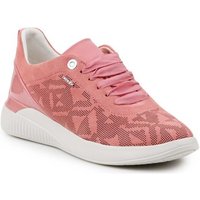 Geox Damen D THERAGON C Sneaker, Pink (Coral C7008), 37 EU