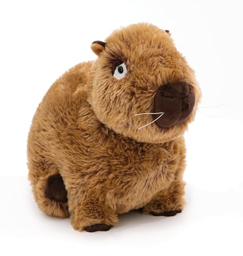 NICI 61224 Kuscheltier Capybara Capy-Barbara 37cm braun-Stofftier aus weichem Plüsch, niedliches Plüschtier zum Kuscheln und Spielen, für Kinder & Erwachsene-tolle Geschenkidee