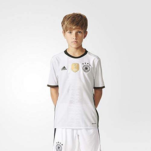 Adidas dfb home jersey youth kindertrikot (größe: 176, white/black)