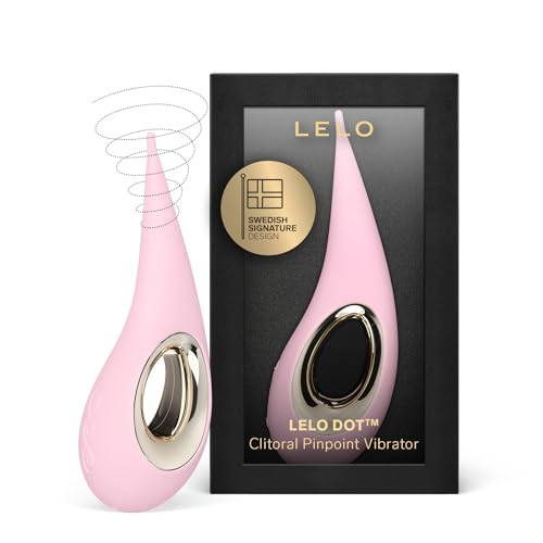 LELO DOT Klitoris Stimulator für sie, erotisches Sex Spielzeug für Frauen mit elliptischer Bewegung und 8 Lusteinstellungen, Pink