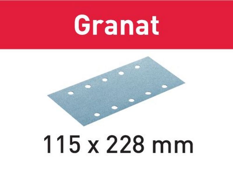 Festool Schleifstreifen STF 115X228 P180 GR/100 Granat  498949
