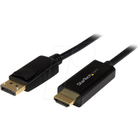 Startech .com 5m dp to hdmi cable - 4k