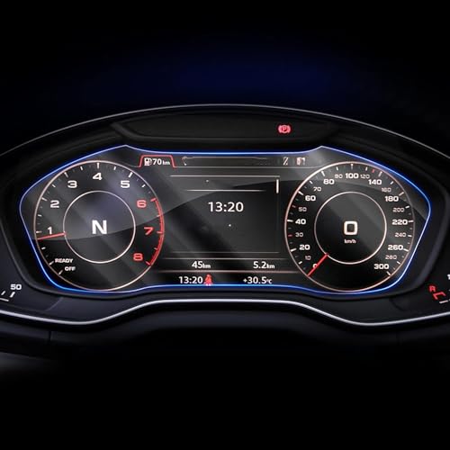 JiAQen Navigation Displayschutzfolie Auto Für Audi Q5 FY 8R 2017-2019,Kratzfest Navigation Schutzfolie Auto Navi Folie Zubehör