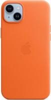 Apple Leder Case mit MagSafe für Apple iPhone 14 Plus, Orange