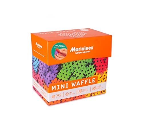 Marioinex 902189 Mini-Waffel, 300 Stück, Mehrfarbig