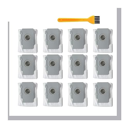 Multi-Set Schmutzentsorgungs-Ersatzbeutel for I7 I7+ S9 E5 I7 Plus E6 S9+ Clean Base Staubsauger-Teile Staubbeutel (Color : 1)